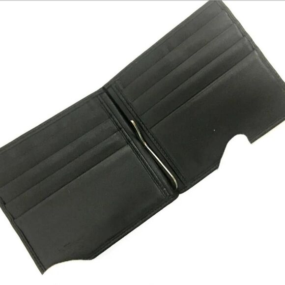 Salvatore Ferragamo Black Leather Bifold Wallet /1A7776. 668132 - Picture 5 of 8